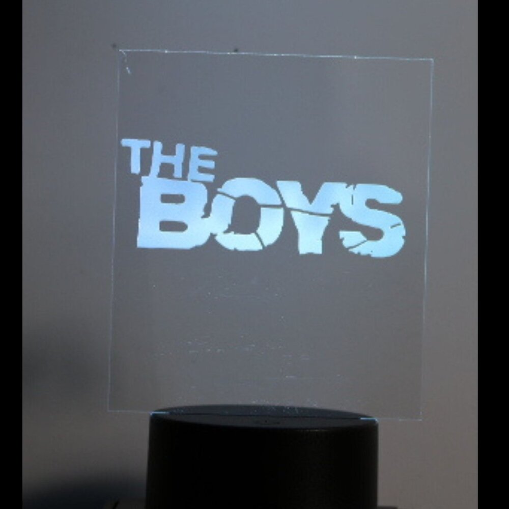 The Boys- Decorative Light-Up Signs